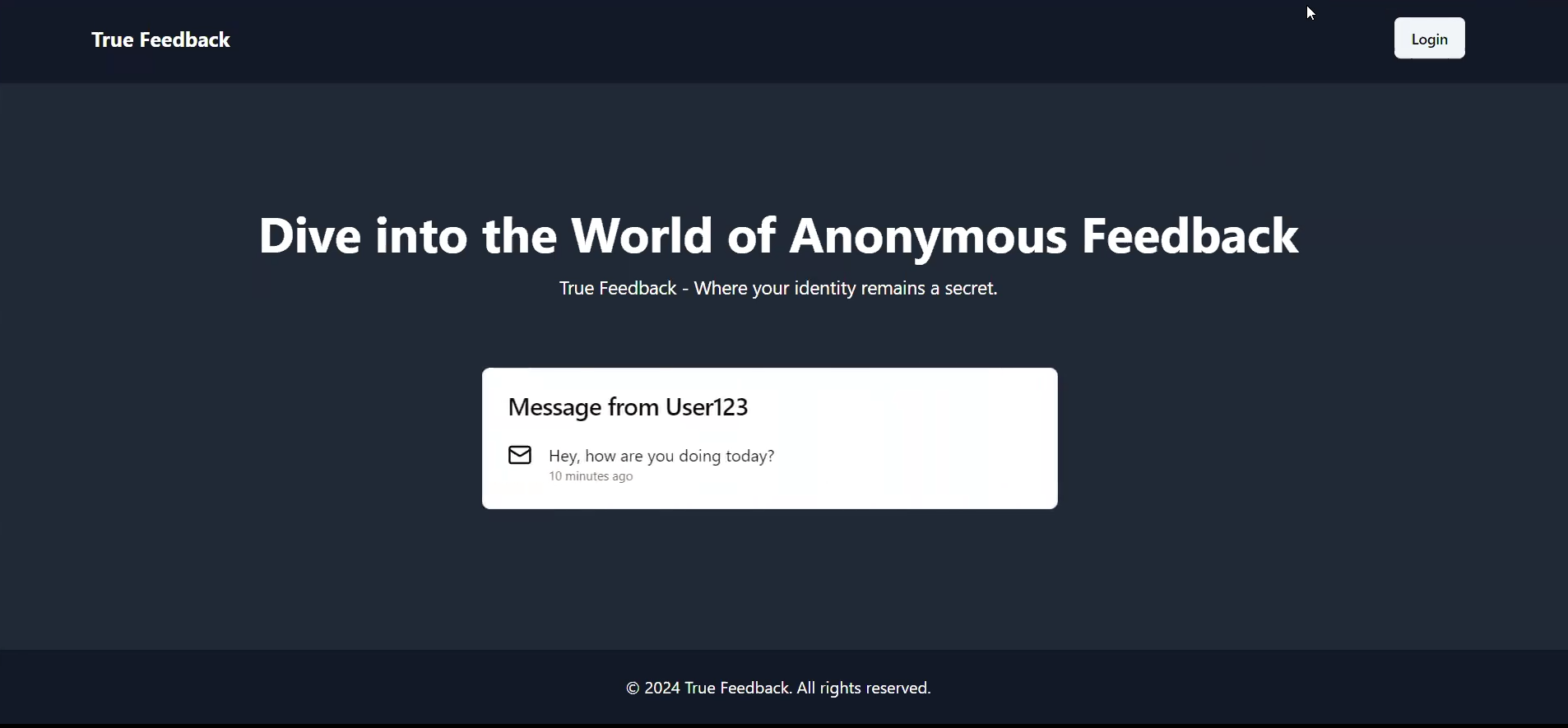 AI Feedback App